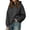 Dark Gray, variant on Cmtiyu Hoodies for Women Oversized Drop the Shoulder Long Sleeve Hooded Sweatshirts Fall Fashion Loungwear Pullover Tops S-2XL