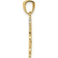 thumbnail image 3 of 14K Yellow & Rhodium And Daddys Princess Pendant (22 X 20) Made In United States k2702, 3 of 6