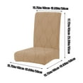 thumbnail image 3 of COM1950s Dining Room Chair Covers Chair Covers for Dining Room Thickened Leaf Chair Cover Full Package Hotel Household Elastic Chair Cover Full Cover Seat Cover Seat Covers for Dining Chairs, 3 of 9