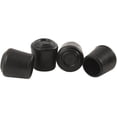 thumbnail image 2 of Softtouch 3/4" Rubber Chair Leg Tip Replacement, Black (4 Pack), 2 of 3