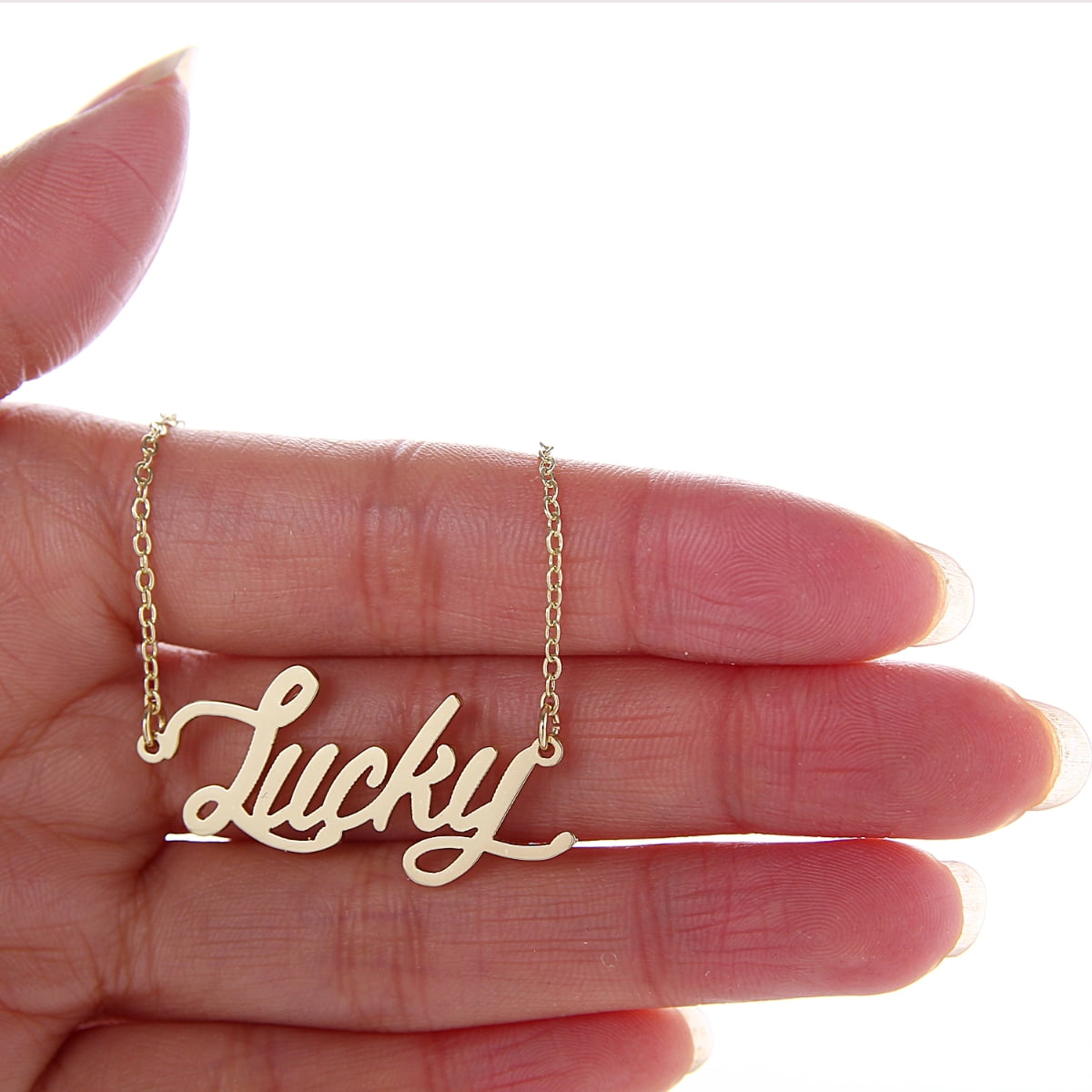 Lucky name locket deals