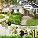 thumbnail image 2 of Molino de viento amarillo - Tela+PVC resistente a la intemperie - 36X80CM Decoración de exterior para jardín, patio y macetas, 2 of 8