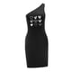 thumbnail image 5 of Vestido con Hombros Descubiertos para Mujer, Verano, Adolescentes, Sin Mangas, Mini Vestido para Aniversarios L, 5 of 7