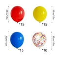 thumbnail image 3 of Home Decor QTOCIO Carnival Balloons 55pcs 12 Inch Red Blue Yellow Emulsion Balloons for Carnival Theme Birthday Party Decorations, 3 of 6