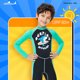 thumbnail image 2 of Naiovety Trajes de neopreno traje de buceo ultrafino niños traje de baño niños niñas Anti-medusas traje de baño de moda para esnórquel surf Deportes acuáticos Negro XL Naiovety OD003656-04, 2 of 6