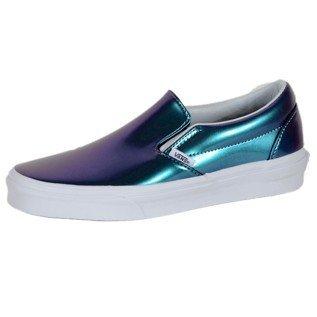 blue patent leather vans