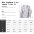 thumbnail image 5 of Pofeuu Cute Rabbit Print Sun Protection Outdoor Lightweight Full Zip UV Cooling Hoodie Long Sleeve Summer Clothing for Outdoor Hiking-Large, 5 of 5