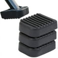 thumbnail image 1 of Black Rubber Motorcycle Stand Pad Motorcycle Side Stand Kickstand Foot Extension Support Foot Pad Base Motorcycle Accessory, 1 of 5