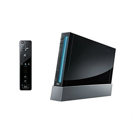 Nintendo Wii Console (Black) - (Renewed)