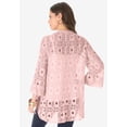 thumbnail image 3 of Roaman's Women's Plus Size Lace Swing Jacket, 3 of 4
