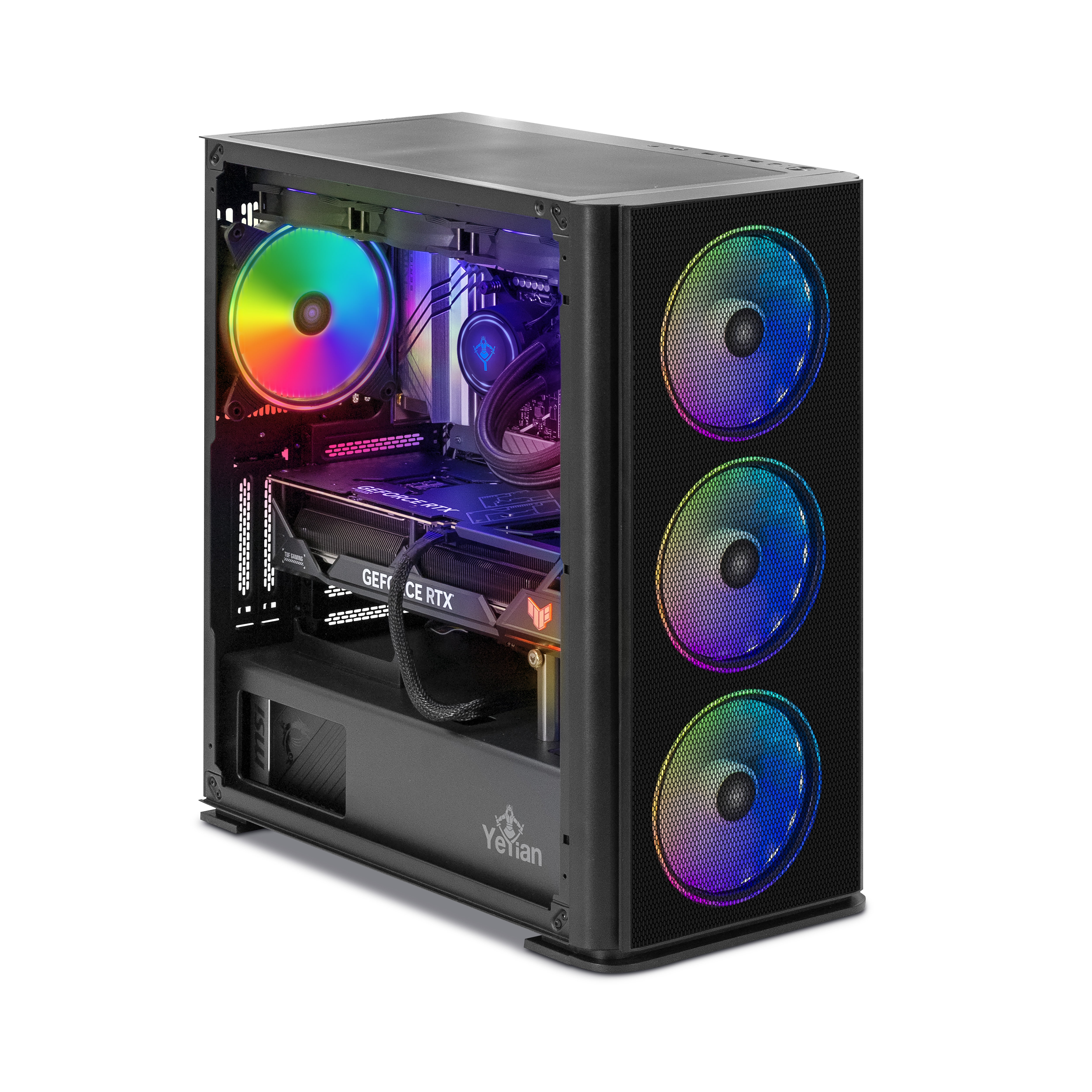 Yeyian Gaming PC Odachi 49KFC-47T1N - Core i9 14900KF - 32GB DDR5 - RTX 4070 Ti - SKU: YPI-OD49KFC-47T1N