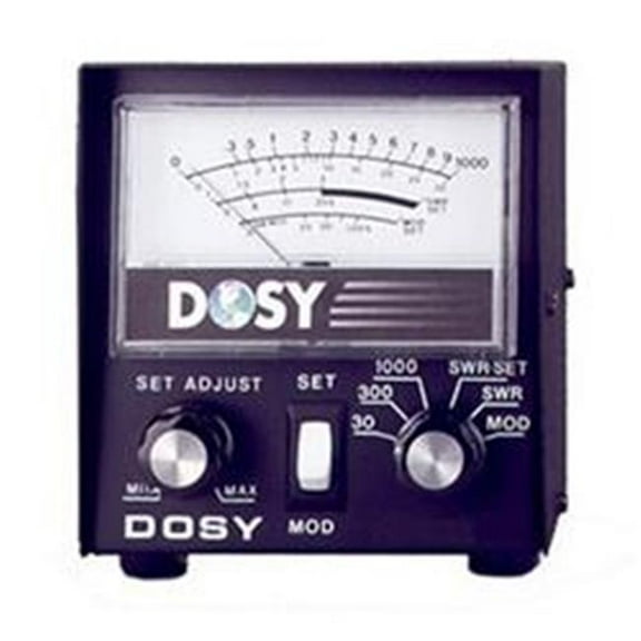 Dosy PM1000TS SWR Power CB Ham Radio Wattmeter Test Center Station