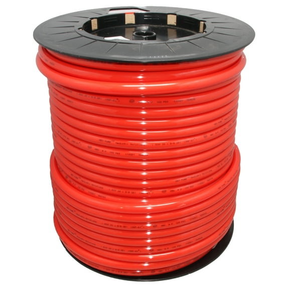 Neo-Pure - 3/8" OD LLDPE Polyethylene Tubing 500 ft Roll (Red)…