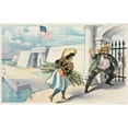 thumbnail image 2 of Udo Keppler 24x17 Black Ornate Framed Double Matted Museum Art Print Titled: Cuba's Opportunity (1902), 2 of 5