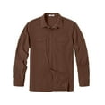 thumbnail image 3 of COOFANDY Men's Button Down Waffle Shirt Jacket Casual Long Sleeve Shacket Lightweight Overshirts with Flap Pockets, 3 of 7