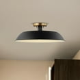 thumbnail image 5 of Nuvo Lighting - Colony - 1 Light Medium Semi-Flush Mount In Mid-Century Modern, 5 of 6