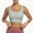 Army Green, variant on SMihono Women's Seamless Sports Bra for Women No Underwire Padded Workout Bra Gym Gathering High Support Longline Bra (Purple M )