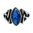 thumbnail image 1 of Minnieouse Anillo de cristal para hombre, ceremonia de boda, estilo Retro, anillos de acero portátiles, decoración de mano para hombre, Ropa, zapatos y accesorios Miscelánea Azul Talla 13, 1 of 6