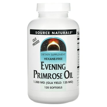 Source Naturals Evening Primrose Oil 1,350 mg 120 Sgels