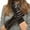 Brown, variant on Zippered Wrist Long Gloves