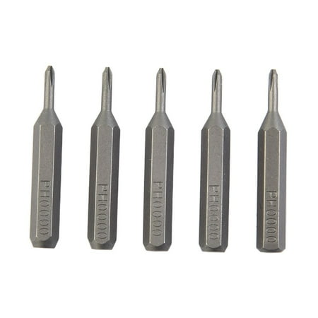 

H4×28Mm Cross Screwdriver Bits Ph0000 Ph000 Ph00 Ph0 Ph1 Ph2 4Mm Hex Shank
