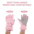 thumbnail image 6 of GETAJGHSD 1 Pair Waterproof Windproof Thermal Gloves for Men and Women Ideal for Skiing Snowboarding and Cold Weather Activities, 6 of 8