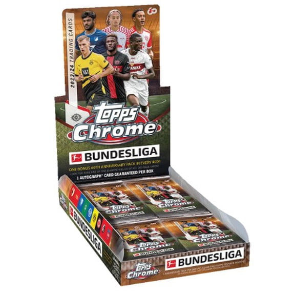 2023-24 Topps Chrome Bundesliga Soccer Hobby Box