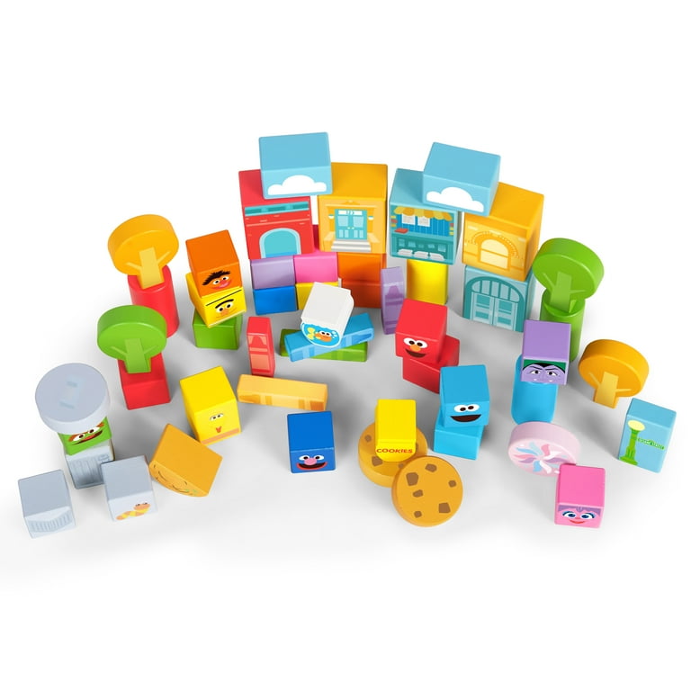 Sesame street sales wooden blocks