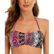 Lucky Brand MULTI Boho Chic Bandeau Swim Top, US Small