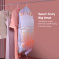 thumbnail image 3 of Graflsoa Compact 400W Portable Dryer with Shoe Drying Kit, Fast Drying & Disinfection, Timer Function, Mini Heater for Travel, Dorm, Business Trips, White, EU Adapter Required, 3 of 6