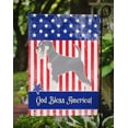 thumbnail image 3 of Carolines Treasures BB8431GF Schnauzer American Flag Garden Size, 3 of 3