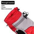 thumbnail image 2 of High Collar Pet Clothes Reflective Dog Winter Coat High Collar Snow Protection Adjustable Neck Zipper, 2 of 7