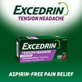 Excedrin Tension Headache Relief Caplets Without Aspirin for Head, Neck