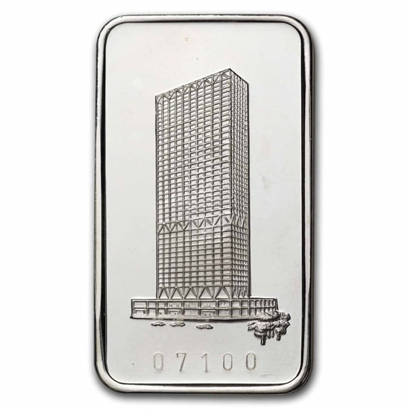1 oz Silver Bar - First Wisconsin Center