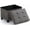 Dark Gray, variant on Ornavo Home Storage Ottoman Small Rectangle Ottoman with Legs, Foot Rest Stool Seat, Load up to 600 LB, for Living Room, Bedroom, Home Office, Dorm - 12 x 16 x 12, Beige