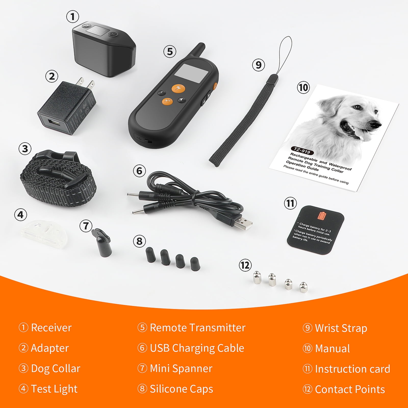 Waterproof Shock Collar with Remote for Dog Training Nigeria Ubuy
