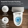 thumbnail image 3 of MaceratingFlo Rear Outlet Toilet with Tornado Flush, Back Discharge Toilet with Soft-Close Seat, 7" Rough-In, Extension Pipes Included, 3 of 11