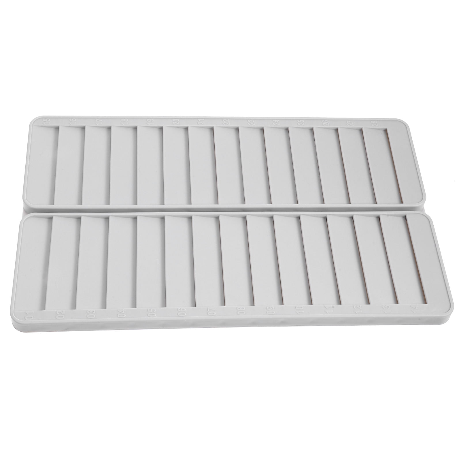 HOMEMAXS  Pyramid Badge Rack Card Slot Holder Magnetic Stripe Cards Hanging Office