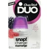 (2 pack) (2 pack) ChapStick Duo Blister Card, Berry Sorbet Shimmer, 0.2 Oz