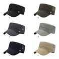 thumbnail image 4 of relayinert Chapeaux de Soleil Réglables pour Extérieur Casquette de Baseball Décontractée en Maille Plate pour Hommes, 4 of 8