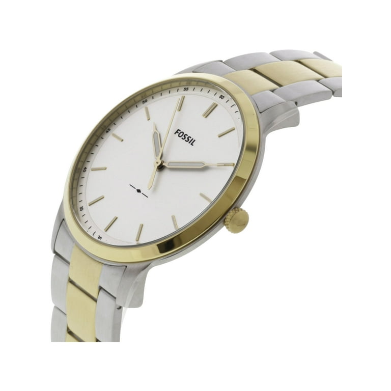 Fossil Men s The Minimalist FS5441 Gold Stainless Steel Japanese Quartz Fashion Watch