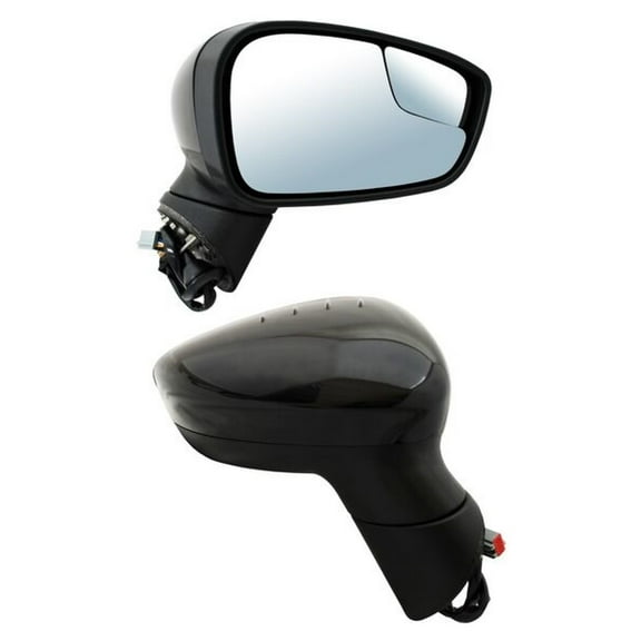 (1) Espejo Fiesta 2011 A 2016 Ford Der Elect P/Pintar C/Desemp C/Punto Ciego GENERICA .