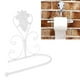 thumbnail image 3 of Soporte de Papel Higiénico TUNC Acabado de Latón Antiguo Montaje en Pared, 3 of 4