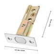 thumbnail image 2 of UPGRATOR Cerradura Embutida Para Puertas Interiores En Tono Plata Con Confiable Y, 2 of 8