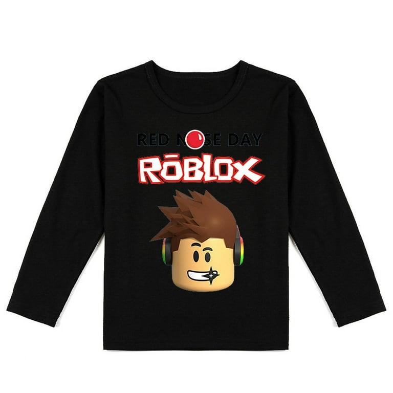 Bzdaisy ROBLOX T-shirt for Kids - Fun Gaming Design - Suitable for Boys and  Girls Who Love ROBLOX - Soft and Comfortable Fabric - Long Sleeve Tee for  Casual Wear and Outdoor