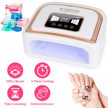 Audessy 120W Wireless Rechargeable Nail UV Lamp Cordless LED Lamp Dryers for Nail Salon