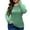 Green, variant on FlorCurve Plus Size Sweater for Women Long Sleeve Crew Neck Pullover Sweaters Casual Tunic Tops, Khaki 3XL