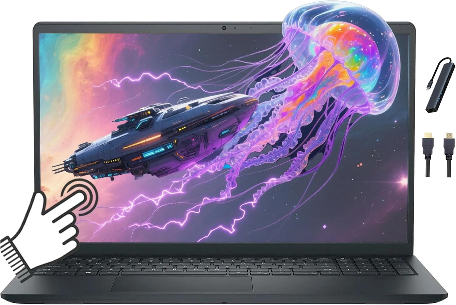 Dell, Inspiron 15.6 inch Full HD Touchscreen Laptop, i5-1235U