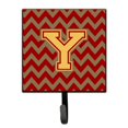 thumbnail image 1 of "Treasures Letter Y Chevron Garnet and Gold Leash o Key Holder CJ1048-YSH4, pequeño, multicolor" Caroline's Treasures CJ1048-YSH4, 1 of 1