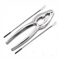 thumbnail image 1 of Juego de pinzas para mariscos, pelador de patas con 2 tenedores de acero inoxidable y 1 abridor de patas de langosta, cangrejo, nueces, mariscos, juego de cocina resistente, 1 of 5